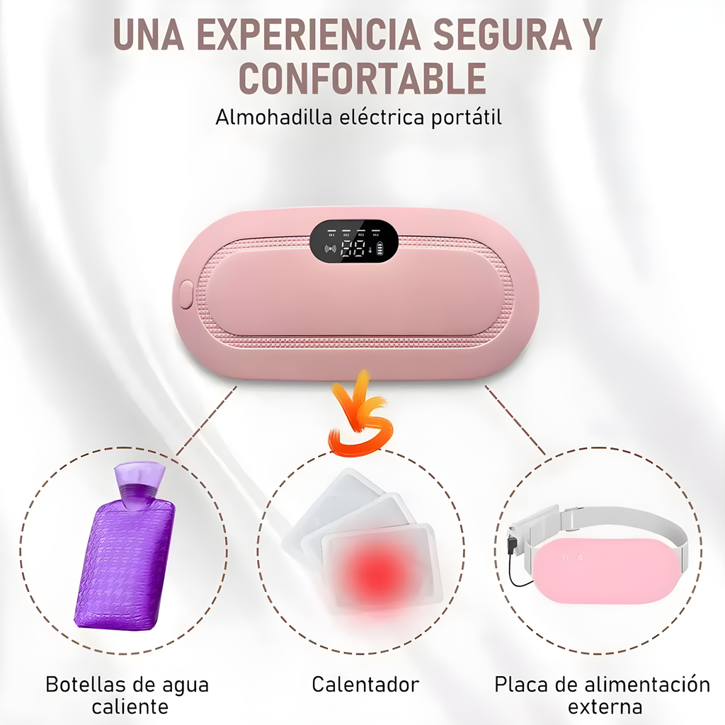 Almohadilla Térmica para Cólicos | Calor y Masaje