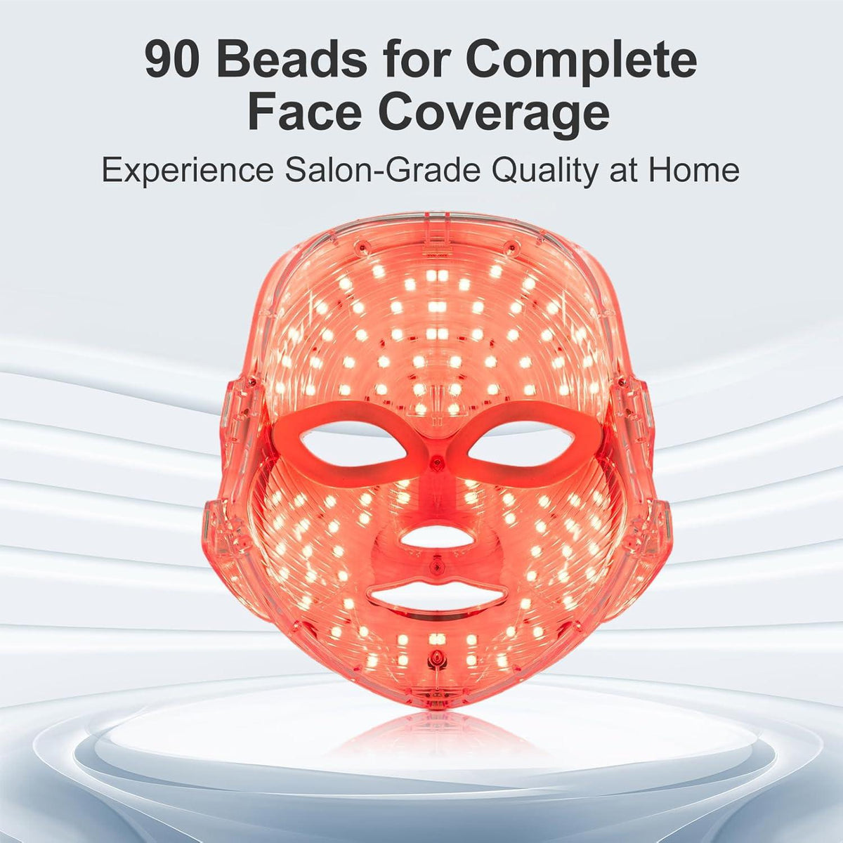 Máscara Facial LED 7 Modos | Cuidado de la Piel en Casa