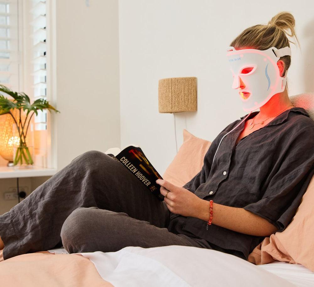 Máscara Facial LED 7 Modos | Cuidado de la Piel en Casa