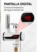 Grifo Eléctrico Instantáneo 110V | Agua Caliente al Instante para Cocina y Baño